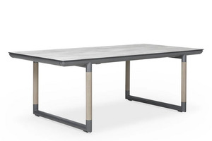 BASTINGAGE Outdoor Dining Extending Table - 1.8m-2.5m x 1.05m 2 x colours: Space&hellip;