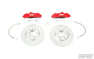 Brake Upgrades And Replacements: Ford Ranger (2012-2018) PX & PXII Harrop Big Brake Kit - Front