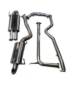 2015 2019 Y62 Patrol: Nissan Patrol (2020+) Y62 V8 3" Series 5 Stainless Cat Back Exhaust System