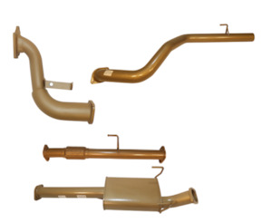 Bt 50 2006 2011: Mazda BT-50 (2007-2011) 3.0LT TD King Brown Exhaust