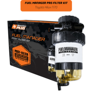 Direction Plus: Toyota Hilux (2004 - 2015) KUN 3.0 TURBO DIESEL POST-FILTER KIT - PF612DPK