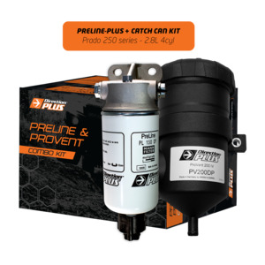 Toyota Prado 250 Series (2025-) PreLine-Plus Pre-Filter + ProVent Catch Can Kit &hellip;