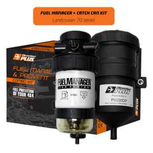 Provent Oil Separator Kits For Your 4x4: Toyota Landcruiser 70 Series (2023-2037) 2.8L 4 Cylinder Direction Plus Pre-filter/PROVENT DUAL KIT
