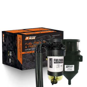 Provent Oil Separator Kits For Your 4x4: Toyota Hilux (2011-2015) KUN N70 Turbo Diesel Dual Protection Pack - Provent Catch Can and Fuel Manager Pre-Filter (FMPV613DPK)