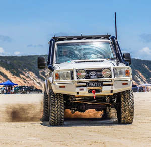 Landcruiser 1999 2020: Toyota Landcruiser (1999-2022) TWIN VDJ 76/78/79 Series Landcruiser 5" Stainless Steel Snorkel Kit - Meredith Metalworks