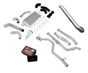 Turbo Diesel Front Mount Intercooler Kits: Toyota Hilux (2005-2015) 3L D4D N70 KUN Exhaust / Snorkel / Intercooler / Tune Package