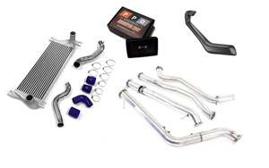 Turbo Diesel Front Mount Intercooler Kits: Ford Ranger (2012-2015) 3.2L Exhaust / Tune / Snorkel / Intercooler Upgrade Package