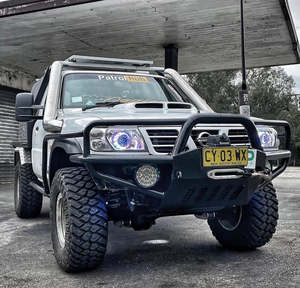 Nissan Patrol (1997-2016) TWIN GU Patrol (Y61) 5" Stainless Steel Snorkel Kit - &hellip;