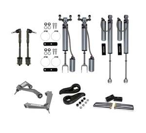 4x4 Lift Kits And Suspension: Chevrolet Silverado 2500HD (2011-2019) 3″FR / 2″RR Lift Kit ReadyLIFT and Bilstein Remote Res B5160 Shocks