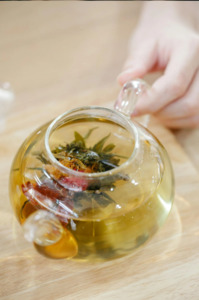 Medicinal Teas: Lian Qiang Xian Yue Blooming Tea