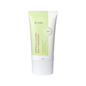 Products: iUNIK Centella Calming Daily Sunscreen Prano