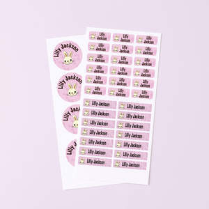 Blank Name Stickers For Boxes/Bottles