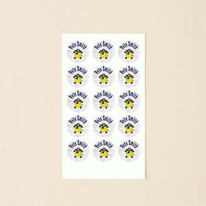 Daycare Kindy: Shoe Label/Round Name Sticker (21 labels)