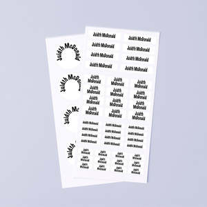 Adults Seniors: Essential Rest Home Bundle (63 Labels)