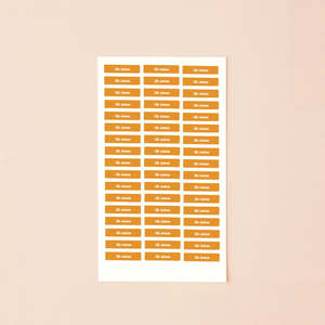 Sew On Labels Clothing Labels (45 labels)