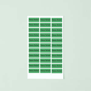 Name Sticker Bundles: Name Labels For Boxes/Bottles/Stationery Items