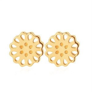 Boh Runga: Boh Runga Lotus Stud Earrings