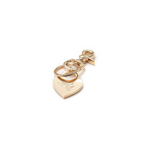 Accessories: Stolen Girlfriends Club 'Warm Welcome' Key Ring | Gold Zinc Alloy