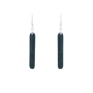 Wild at Heart 60mm Roimata Pounamu Earrings