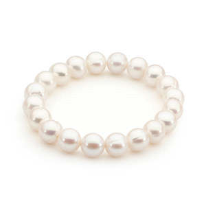 Pearls: Allura Freshwater Pearl Stretch Bracelet