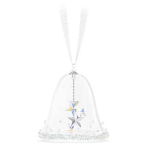 Crystal Ornaments: Swarovski Holiday Magic Classics Bell Ornament | Extra Small