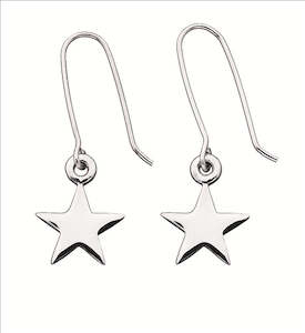 Karen Walker Star Hook Earrings | Sterling Silver