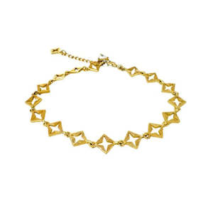 Lindi Kingi | Byzantine | Embrace | Gold Plated | Bracelet