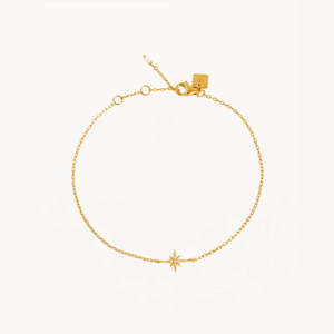 By Charlotte | Starlight | 18k Gold Vermeil | Bracelet | 18cm