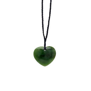Wild At Heart 35mm Pounamu Heart Pendant