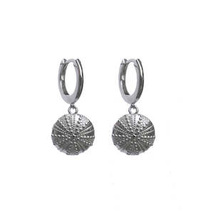 Boh Runga: Boh Runga Kina Huggie Earrings | Sterling Silver