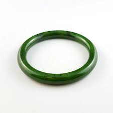 Greenstone Bone: Wild At Heart NZ Greenstone Full Round Bangle | Med | 65cm