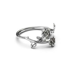 Stolen Girlfriends Club Rose Wrap Ring (Q)