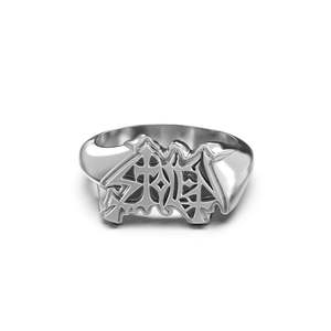 Stolen Girlfriends Club Stolen Mayhem Signet Ring (Q)