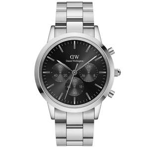 Daniel Wellington Iconic Chronograph Link Onyx S