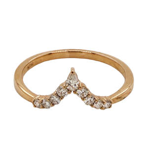18k Rose Gold Wish Wedder 0.20ct TDW