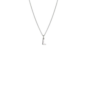 Evolve Mini Letter 'L' Necklace
