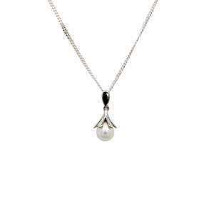 Fresh Water Pearl Sterling Silver Pendant