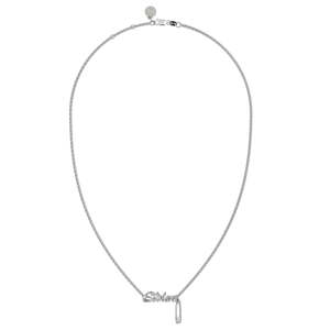 Stolen Girlfriends Club Sentimental Script Necklace