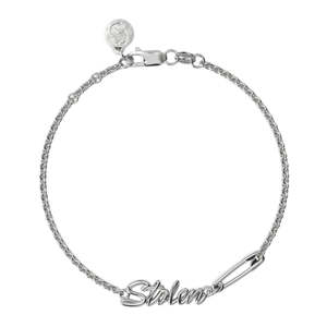 Stolen Girlfriends Club Sentimental Script Bracelet