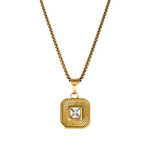 Lindi Kingi Zarela Necklace + Gold Plated