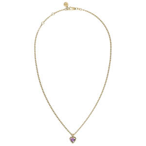 Stolen Girlfriends Club: Stolen Girlfriends Club Mini Love Claw Necklace Mystic Quartz - Gold Plated