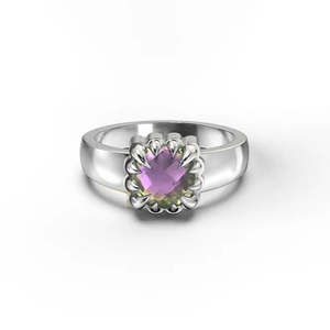 Stolen Girlfriends Club Baby Claw Ring Mystic Quartz