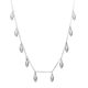Silk & Steel Echo Necklace Silver