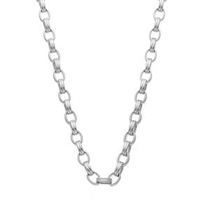 Silk & Steel Heritage Necklace Silver