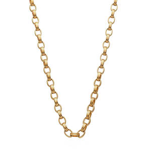 Silk & Steel Heritage Necklace Gold