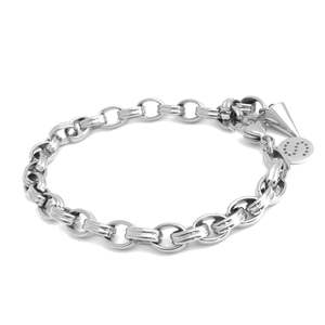 Silk & Steel Heritage Bracelet Silver