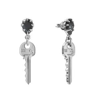 Stolen Girlfriends Club Master Key Drop Earrings