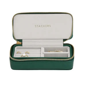 Medium Zipped Travel Jewellery Box