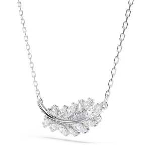 Swarovski VIENNA Feather Pendant