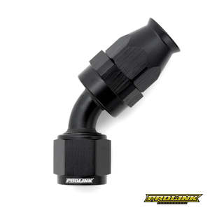 200 Series Ptfe Hose Ends: PROLINK 200 Series 45 Degree PTFE Swivel Hose Ends